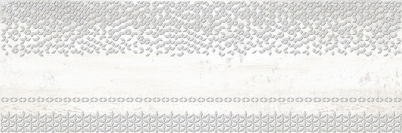 Керамический декор Beryoza Ceramica (Береза керамика) Уайт Вуд белый 25х75 см плитка настенная 25х75 уайт вуд белая