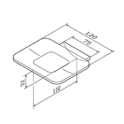 Мыльница AM.PM Inspire V2.0 A50A34222 Черная матовая-7