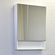 Зеркальный шкаф Comforty Никосия 60 00-00011199 Белый глянцевый-1