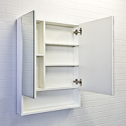 Зеркальный шкаф Comforty Никосия 60 00-00011199 Белый глянцевый-2