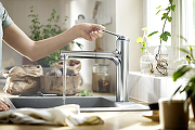 Смеситель для кухни Hansgrohe Zesis M33 74804670 Черный матовый-5