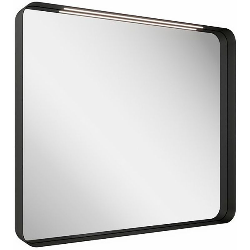 Зеркало Ravak Strip 50 X000001569 с подсветкой Черное - фото 1