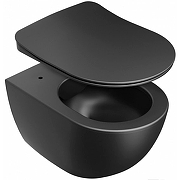 Сиденье для унитаза Ravak Uni Chrome X01795 Черное матовое с Микролифтом-2