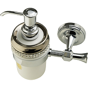Дозатор для жидкого мыла Migliore Dubai 31125 Белый Хром-1