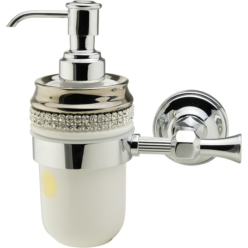 Дозатор для жидкого мыла Migliore Dubai 31125 Белый Хром