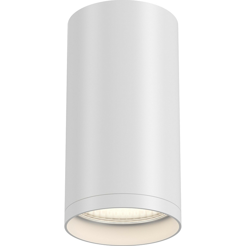 Потолочный светильник Maytoni Ceiling Wall Focus S C052CL-01W Белый светильник светодиодный потолочный накладной maytoni focus led 12 вт 220 240 в белый 4000к естественный свет ip20 d52x125 мм c056cl l12w4k