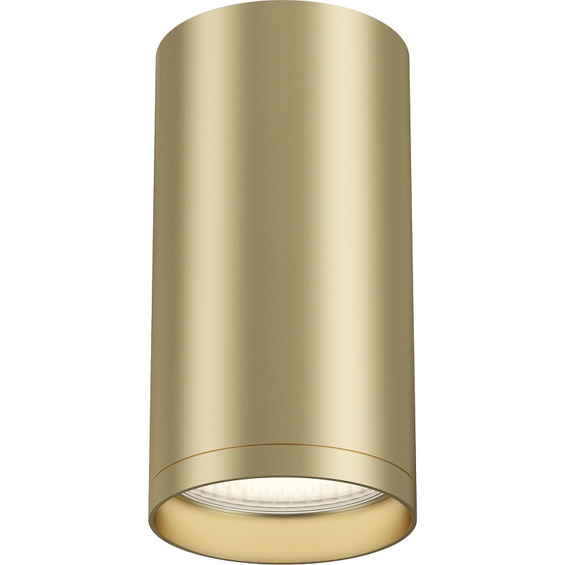 цена Потолочный светильник Maytoni Ceiling Wall Focus S C052CL-01MG Золото матовое
