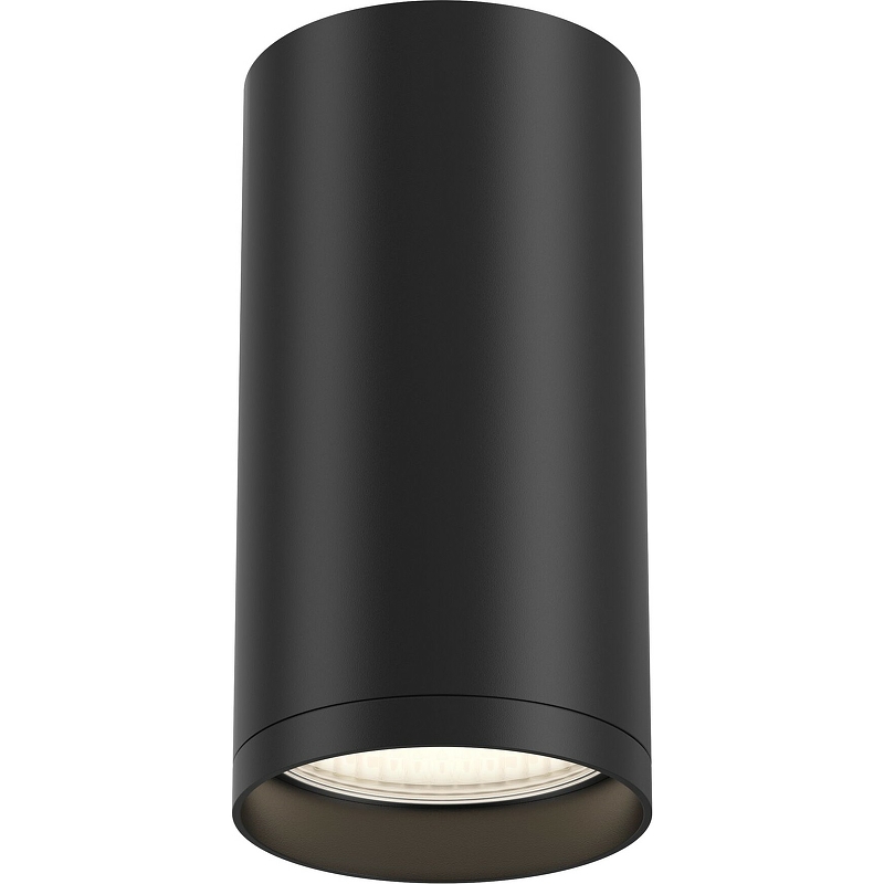 Потолочный светильник Maytoni Ceiling Wall Focus S C052CL-01B Черный светильник светодиодный потолочный накладной maytoni focus led 12 вт 220 240 в белый 4000к естественный свет ip20 d52x125 мм c056cl l12w4k