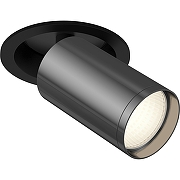Встраиваемый светильник Maytoni Ceiling Wall Focus S C048CL-1BGF Черный Графит
