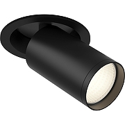 Встраиваемый светильник Maytoni Ceiling Wall Focus S C048CL-1B Черный