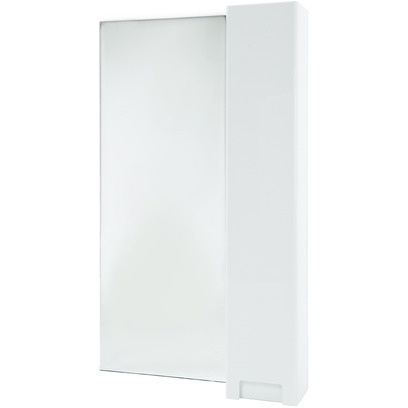 Зеркало со шкафом Bellezza Пегас 50 R 4610406021019 Белое зеркало со шкафом bellezza пегас 50 l 4610406022078 бежевое белое