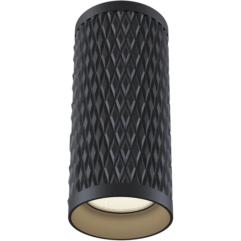 цена Потолочный светильник Maytoni Ceiling Wall Focus Design C036CL-01B Черный