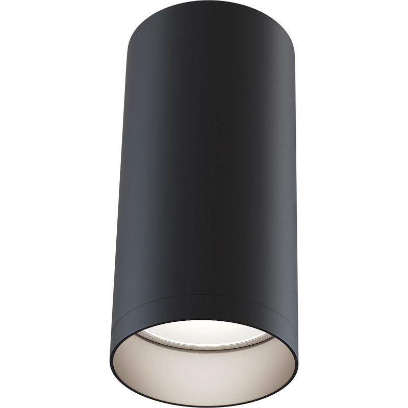 Потолочный светильник Maytoni Ceiling Wall Focus C010CL-01B Черный цена и фото