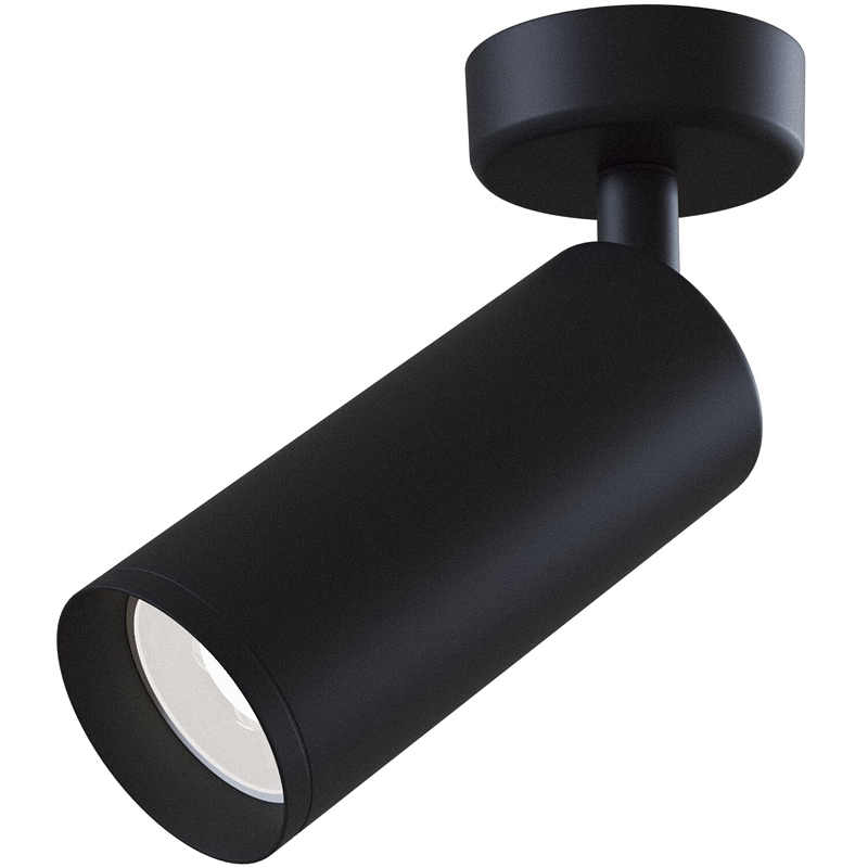 цена Потолочный светильник Maytoni Ceiling Wall Focus C017CW-01B Черный
