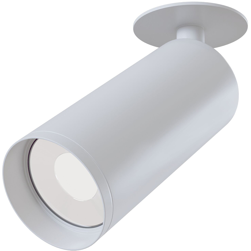 Встраиваемый светильник Maytoni Ceiling Wall Focus C018CL-01W Белый светильник встраиваемый gu10 белый 50 вт ip20 elektrostandard belt a053355