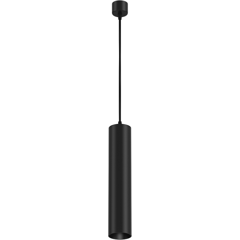 Подвесной светильник Maytoni Pendant Focus P075PL-01B Черный светильник подвесной 1 м² gu10 призма цвет черный