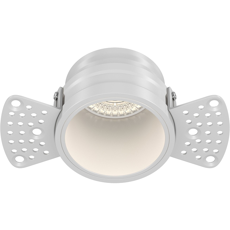 Встраиваемый светильник Maytoni Downlight Reif DL048-01W Белый светильник светодиодный встраиваемый gauss downlight 90х56 мм 6 вт 100 265 в 4000к ip20 белый 948411206