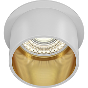 Встраиваемый светильник Maytoni Downlight Reif DL050-01WG Белый Золото