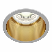 Встраиваемый светильник Maytoni Downlight Reif DL049-01WG Белый Золото-1