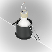 Встраиваемый светильник Maytoni Downlight Reif DL049-01B Черный-5