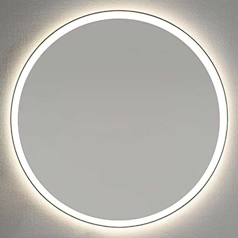 Зеркало Burgbad Lin20 75 SIJN075 с подсветкой с подогревом с сенсорным выключателем зеркало roca aneto 80 812363000 с подсветкой с сенсорным выключателем и подогревом
