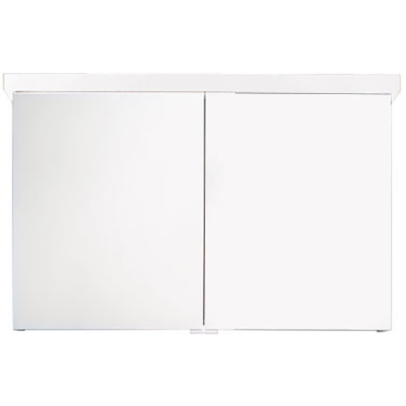 Зеркальный шкаф Burgbad Essento 95 SEEY094K0161 с подсветкой Белый глянцевый