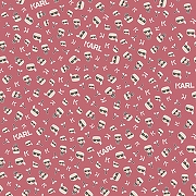 Обои AS Creation Karl Lagerfeld 37843-5 Винил на флизелине (0,53*10,05) Красный, Надписи