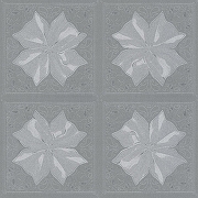Обои AS Creation Karl Lagerfeld 37845-5 Винил на флизелине (0,53*10,05) Серый/Серебряный, Цветы/Геометрия