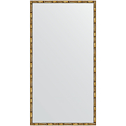 Зеркало Evoform Definite 127х67 BY 0746 в багетной раме - Золотой бамбук 24 мм