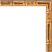 Зеркало Evoform Definite 127х67 BY 0746 в багетной раме - Золотой бамбук 24 мм-2