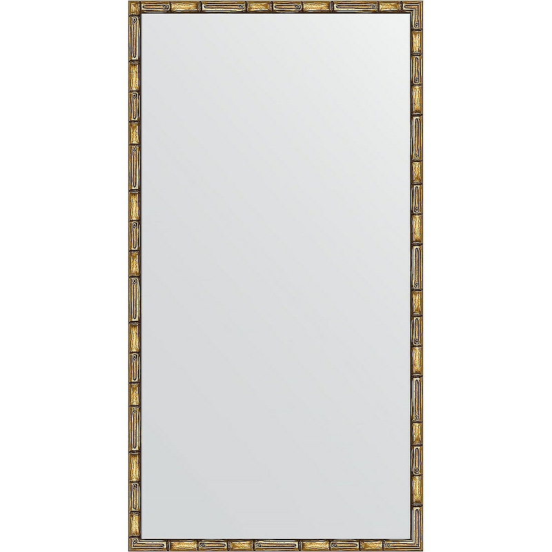 Зеркало Evoform Definite 107х57 BY 0729 в багетной раме - Золотой бамбук 24 мм зеркало evoform definite 137х47 by 0712 в багетной раме золотой бамбук 24 мм