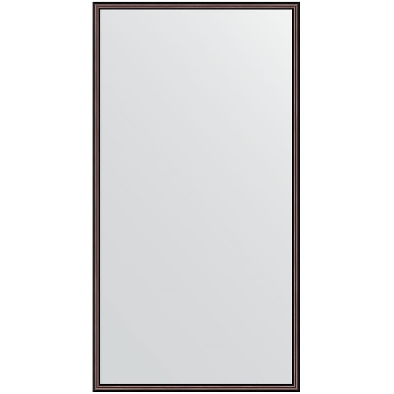 Зеркало Evoform Definite 128х68 BY 0741 в багетной раме - Махагон 22 мм