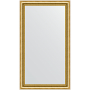 Зеркало Evoform Definite 116х66 BY 1091 в багетной раме - Состаренное золото 67 мм