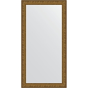 Зеркало Evoform Definite 104х54 BY 3071 в багетной раме - Виньетка состаренное золото 56 мм