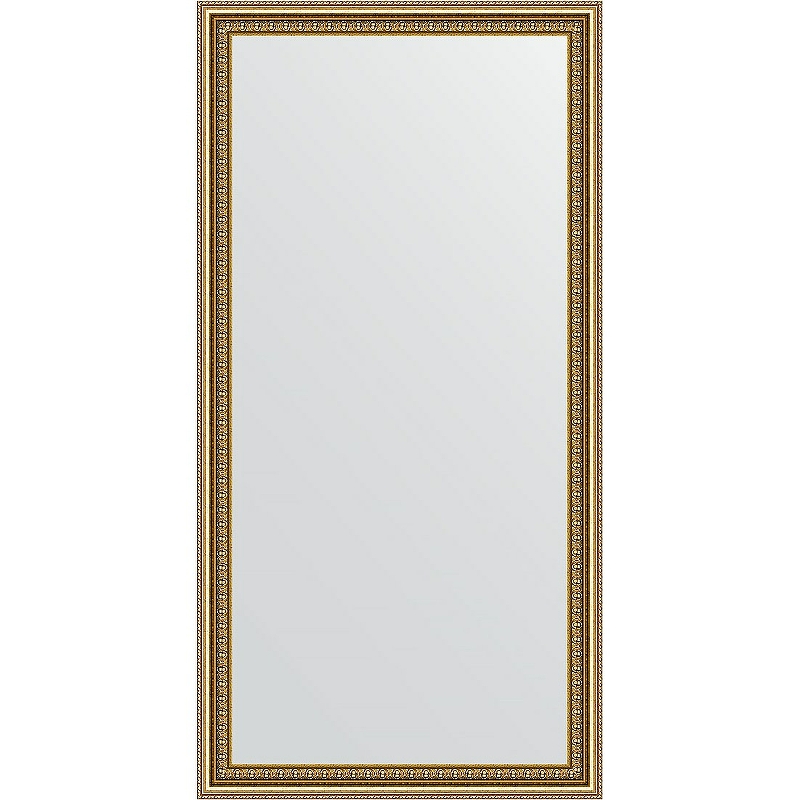 Зеркало Evoform Definite 102х52 BY 1052 в багетной раме - Бусы золотые 46 мм