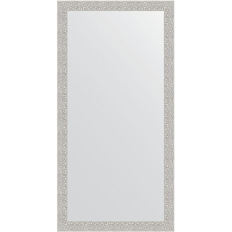 Зеркало Evoform Definite 101х51 BY 3068 в багетной раме - Мозаика хром 46 мм зеркало evoform definite 101х51 мельхиор