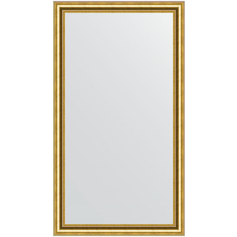 Зеркало Evoform Definite 136х76 BY 1106 в багетной раме - Состаренное золото 67 мм