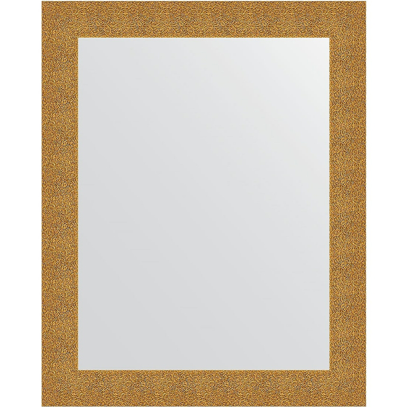 Зеркало Evoform Definite 100х80 BY 3278 в багетной раме - Чеканка золотая 90 мм зеркало evoform by 3278 80x100 см чеканка золотая