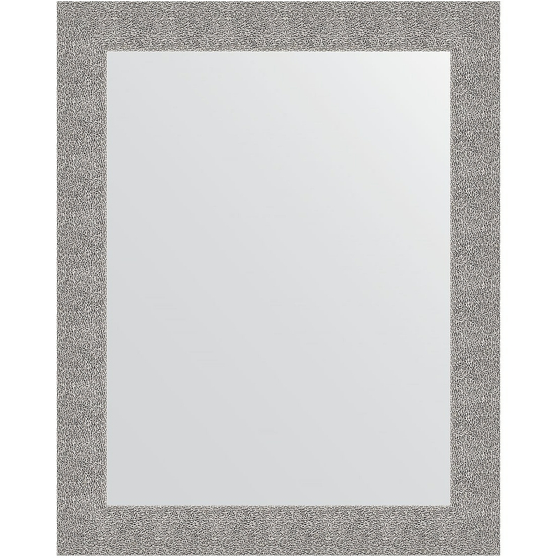 Зеркало Evoform Definite 100х80 BY 3279 в багетной раме - Чеканка серебряная 90 мм зеркало evoform definite by 3055 60x80 см чеканка серебряная