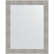 Зеркало Evoform Definite 100х80 BY 3281 в багетной раме - Волна хром 90 мм