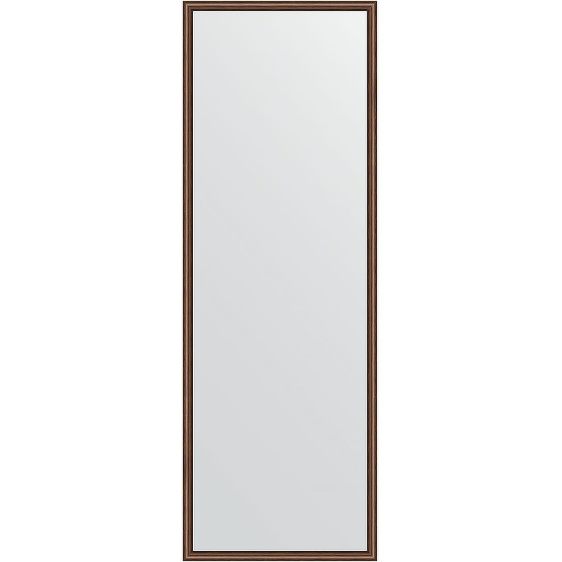 Зеркало Evoform Definite 138х48 BY 0706 в багетной раме - Орех 22 мм зеркало evoform definite 138х48 витая бронза
