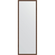 Зеркало Evoform Definite 138х48 BY 0706 в багетной раме - Орех 22 мм