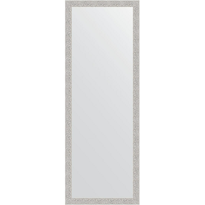 цена Зеркало Evoform Definite 141х51 BY 3100 в багетной раме - Мозаика хром 46 мм