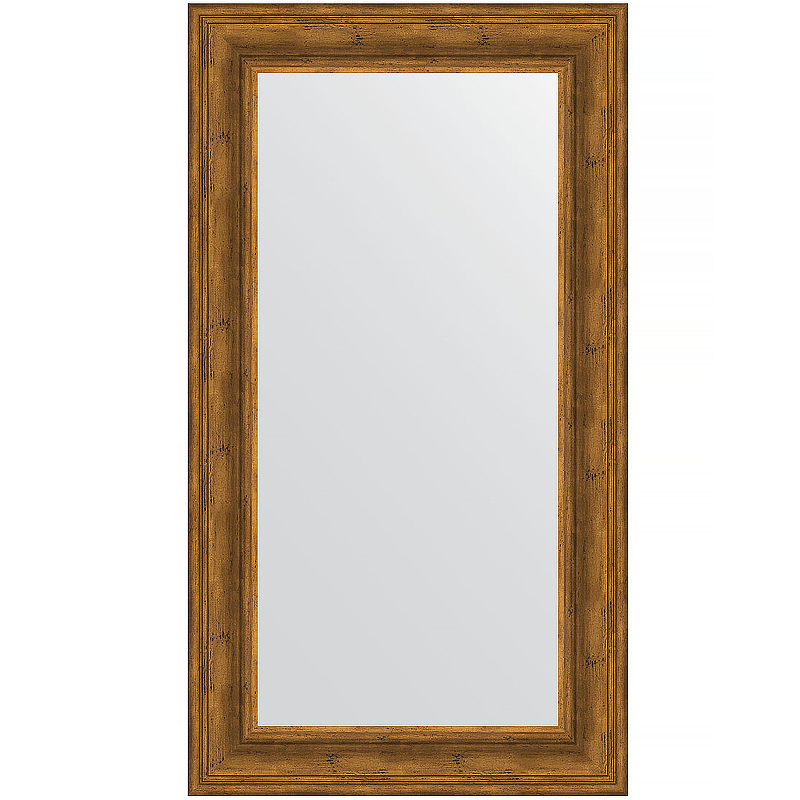 Зеркало Evoform Definite 112х62 BY 3093 в багетной раме - Травленая бронза 99 мм зеркало с гравировкой в багетной раме травленая бронза 99 мм 89x89 см
