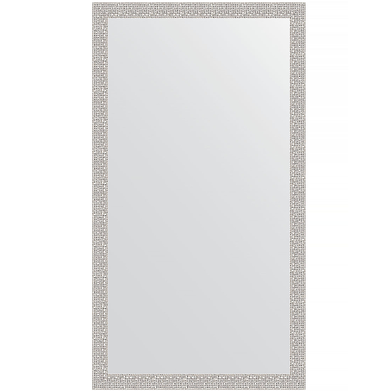 Зеркало Evoform Definite 111х61 BY 3196 в багетной раме - Мозаика хром 46 мм