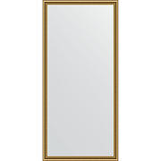 Зеркало Evoform Definite 152х72 BY 1112 в багетной раме - Бусы золотые 46 мм