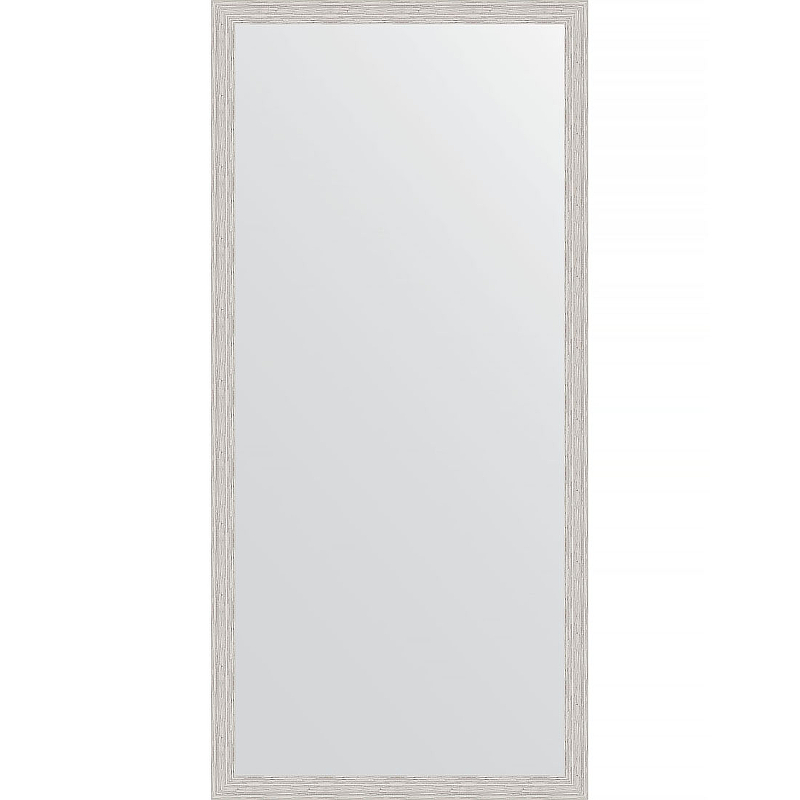 Зеркало Evoform Definite 151х71 BY 3325 в багетной раме - Серебряный дождь 46 мм зеркало в багетной раме поворотное evoform definite 51x101 см серебряный дождь 46 мм by 3069
