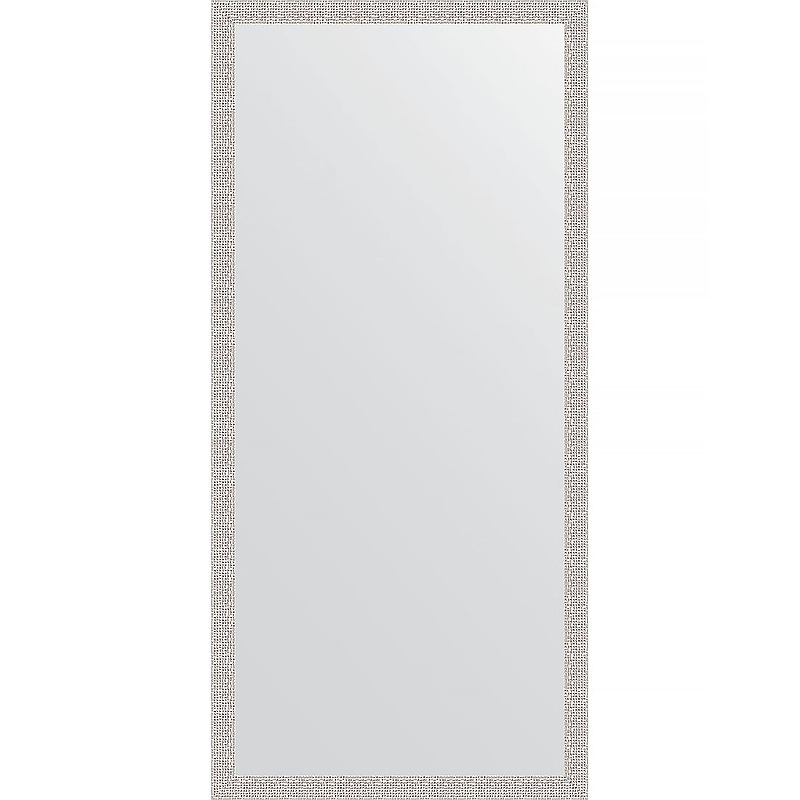 Зеркало Evoform Definite 151х71 BY 3324 в багетной раме - Мозаика хром 46 мм зеркало evoform definite 151х71 by 3325 в багетной раме серебряный дождь 46 мм