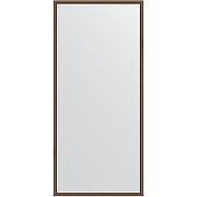 Зеркало Evoform Definite 148х68 BY 0757 в багетной раме - Орех 22 мм