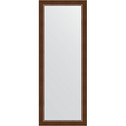 Зеркало Evoform Definite 146х56 BY 1074 в багетной раме - Орех 65 мм